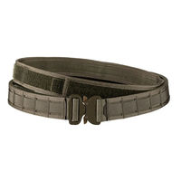 Cinturón de servicio táctico de nailon con hebilla de metal, ajuste ajustable, equipo para exteriores, correas duraderas, diseño transpirable, correa de cintura cómoda