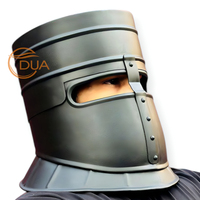 Casque de cosplay de chevalier inspiré solaire médiéval d'Astora, éventuellement en calibre 18, conçu pour les adultes et adapté