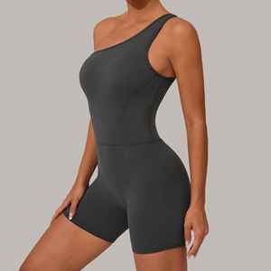 Mono Deportivo de Una Sola Tira para Mujer, de Secado Rápido, Tejido de Poliéster y Elastano, Elástico, de Una Pieza, Ropa Deportiva Activa - Product Image 6