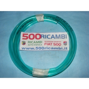 FIAT 500 & 126 Original Green <b>Rubber</b> <b>Hoses</b> New Benzin Motore Cavis with Tubo Color Verde Nuovo - Product Image 1