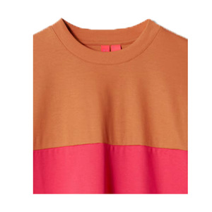Women's Plus Size Crew Neck Embroidered <b>Half</b> <b>Sleeve</b> Long <b>T</b>-<b>Shirt</b> 100% Organic Cotton Canvas Breathable Eco-Friendly Casual - Product Image 4