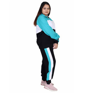 Survêtement de sport à manches longues pour femme, 2 pièces, sweat-shirt à capuche et pantalon de survêtement, automne et hiver - Product Image 6