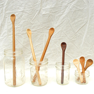 Cuillère en bois d'acacia écologique meilleure vente en gros cuillères à soupe de dîner naturelles cuillères à manger en bois - Product Image 6