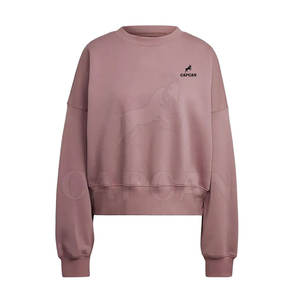 Sweat-shirt court pour femme Matériel de haute qualité Modeste Smart Fancy Sweatshirt Made Custom on Your Logo - Product Image 1