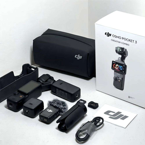 كاميرا فيديو كومبو DJ1 Osmo Pocket <span class=keywords><strong>3</strong></span> Creator 1 بوصة CMOS 2 بوصة شاشة أفقية عمودية <span class=keywords><strong>3</strong></span> لمواد ABS ذات المسار النشط Gimbal - Product Image 5
