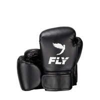 Sarung Tinju Profesional Red Fly Kids Superloop X Buatan Khusus Kulit Asli Berkualitas Tinggi Penutupan Tali Desain Logo OEM