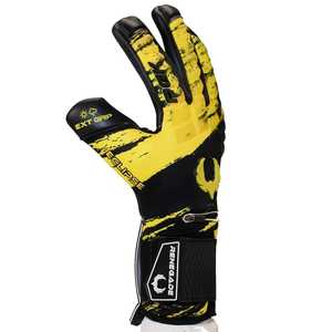 Guantes de portero de cuero Premium personalizables de alta calidad para uso en exteriores - Product Image 4