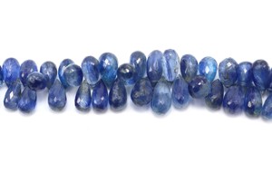 Cuentas de piedra facetada de cianita azul de 8 pulgadas de alta calidad, piedras preciosas naturales para la fabricación de joyas - Product Image 3