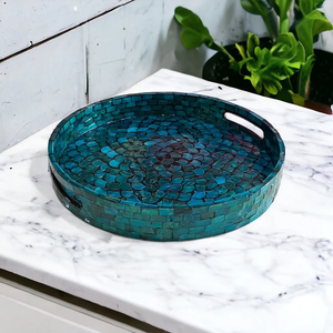 Design élégant et écologique en bois avec plateau de service pour vadrouille, parfait pour le service à l'hôtel et les repas à domicile - Product Image 1