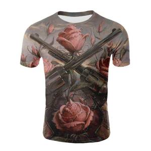 Camisetas de Poliéster/Algodón para Hombre al por Mayor, para Impresión Digital, Logotipo Personalizado en la Parte Delantera, Camisetas de Gimnasio de Secado Rápido - Product Image 2