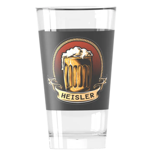Verre à bière personnalisé Wobz 58CL, design européen, impression numérique, sans quantité minimale, fabriqué en France, pour les fêtes - Product Image 1