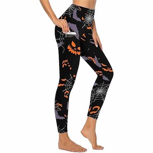 Bon marché Prix Meilleure conception Impression de logo personnalisé Matériau léger en polyester Leggings pleine longueur pour femmes Fabriqué par le sport habillé - Product Image 1