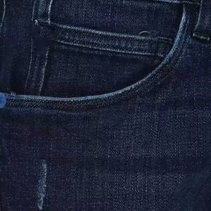 Double Poche Décoration Bio 100% Coton Denim Lourd Short Hommes Fermeture Éclair Braguette Droite Tissage Loose Fit Style Pour Hommes - Product Image 4