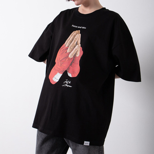 Camiseta de Diseño Personalizado con Hombros Caídos 2023 Premium 100% Algodón Casual para Hombre y Mujer al por Mayor con Estampado Grande 180-200 GSM Tejida - Product Image 1