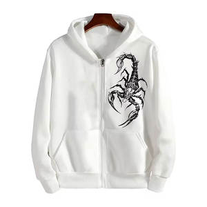 Sudaderas con capucha personalizadas para hombre, sudaderas con capucha sólidas, ropa informal de Hip Hop Unisex, sudadera térmica con capucha indefinida - Product Image 3