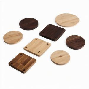 Listo para enviar Venta caliente bebidas cuadradas creativas aislamiento térmico decoración del hogar posavasos de mármol negro con soporte de metal - Product Image 5