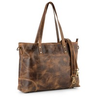 Sac fourre-tout en cuir véritable de haute qualité, fait main, style vintage western bohème anglais, imprimés animaliers, luxe, fermeture éclair pour femme