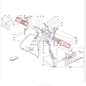 Rotule de direction intérieure de haute qualité neuve pour Ferrari F430 360, référence 196171 177551 - Product Image 5