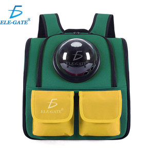 Zaino da Viaggio Portatile di Lusso per Animali Domestici, Borsa Trasportino di Media e Piccola Taglia, Alla Moda in Tessuto Oxford con Motivo Animale e Chiusura a Cerniera - Product Image 4