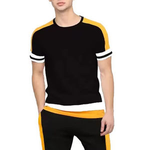 Meilleures ventes de t-shirts et de pantalons personnalisés pour hommes, ensemble deux pièces, t-shirt et pantalon pour hommes - Product Image 6