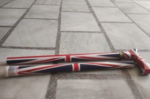 Calvin Handicrafts Bastones clásicos Bastón floral plegable ajustable Bastón-Multicolor oscuro CHWKS36199 - Product Image 5