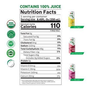 Lime & Lemon Fruit Juice Sparkling Water Can Drink 250ml (8.5fl Oz) OEM ODM Private Label Wholesale Beverage Manufacturer - Product Image 3