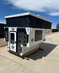 Campeur Camper en acier inoxydable Camper Remorques caravane avec couchettes Camper Remorque Overland Expedition - Product Image 1