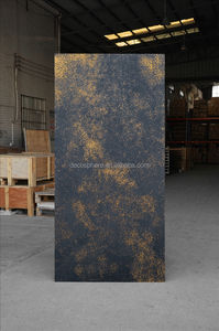 Panel Decorativo Moderno Dorado con Textura Artística, Impermeable y Resistente al Fuego para Paredes Interiores y Espacios Comerciales - Product Image 3