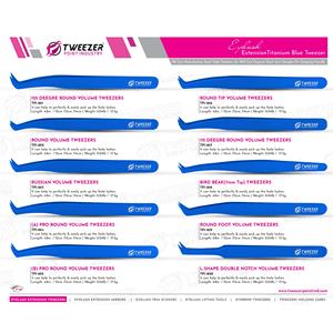 แหนบดึงขนตาปลายไฟเบอร์ ดีไซน์ใหม่ สแตนเลสเยอรมัน ความแม่นยำสูง รับทำโลโก้ตามสั่ง ใช้งานง่าย หยิบขนตา 0.03 มม. ได้ง่าย - Product Image 6