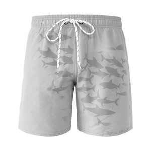 Shorts de Playa Personalizados para Hombre, 100% Poliéster, Secado Rápido, Transpirables, con Cordón Ajustable, Bolsillo Trasero, Estilo Boardshorts, Cintura Media - Product Image 6