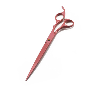 กรรไกรตัดแต่งขนสัตว์เลี้ยงแบบใบมีดตรงสำหรับช่างตัดผม - Product Image 2