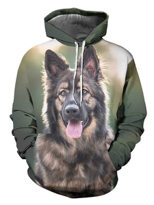 Sweat à capuche d'hiver unisexe de haute qualité 100% coton imperméable écologique imprimé délavé brodé fermeture éclair complète thermique personnalisé - Product Image 5