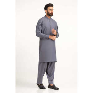 Trajes de Estilo Casual SK-PSD-S25-025, Corte Regular y Transpirable, Cuello Alto, Largo hasta el Tobillo, para Todas las Temporadas, India, Pakistán - Product Image 2