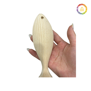 ปลาทำจากไม้ที่ทำด้วยมือหรูหราและราคาไม่แพงเหมาะสำหรับการมอบของขวัญหรือเพิ่มพื้นที่ในบ้านหรือสำนักงานของคุณ - Product Image 5