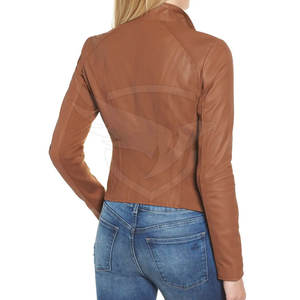 Custom Made <b>Women</b> <b>Leather</b> Jackets High Quality <b>Women</b> <b>Leather</b> Jacket <b>Top</b> Price <b>Leather</b> Jacket - Product Image 2