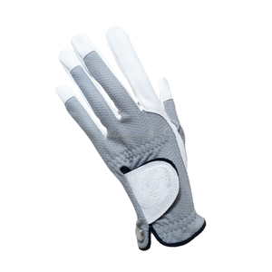 Custom Logo High Quality Genuine Leather Golf <b>Gloves</b> for Women & Men Breathable <b>Mesh</b> Features Made in Indonesia for Sports - Product Image 2