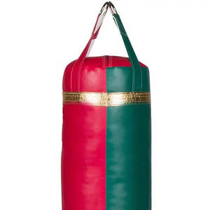 Sac de boxe personnalisé lourd sur pied en cuir véritable pour entraînement de gym et entraînement de vitesse - Product Image 4