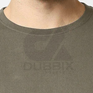 Camiseta deportiva de secado rápido de poliéster para hombre, fabricante en blanco, gimnasio, Fitness, deporte, cuello redondo, entrenamiento, Ringer, camiseta para hombre - Product Image 4