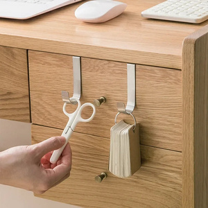 Ganchos multiusos para puerta de armario de cocina, gancho trasero, estante para colgar ropa, abrigo, sombrero, colgador de toallas, gancho de almacenamiento, accesorios de baño - Product Image 4
