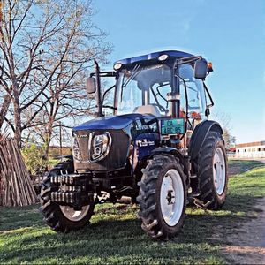 Tractor de ruedas Lovol 4WD para retroexcavadora agrícola con componentes centrales-Suministro de tractor de rueda de caja de cambios de motor de bomba. - Product Image 1