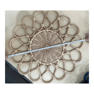 Napperons en rotin tissé naturel pour table à manger fait à la main écologique avec un prix compétitif, artisanat de haute qualité - Product Image 3