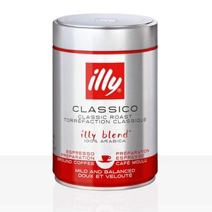 Pour le café moulu Robusta décaféiné Illy 2X250G Pack - Product Image 1
