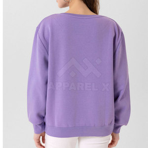 Custom Logo Print <b>Women</b> Sweatshirt Hot Selling <b>Women</b> Sweatshirt High Quality Custom logo Sweatshirt For <b>Women</b> - Product Image 3