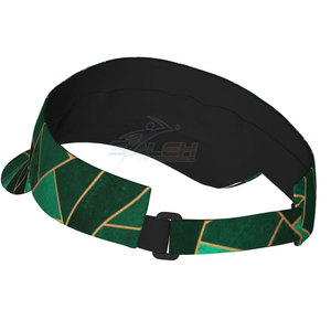 Sombrero con visera deportiva de secado rápido con ala ancha y ajuste cómodo Sombrero con visera deportiva unisex con banda para el sudor para entrenamientos en climas cálidos - Product Image 3