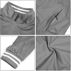 เสื้อฟุตบอลสโมสรแขนยาวมีฮู้ดระบายอากาศผ้าฝ้าย100% ตามสั่งสำหรับฤดูหนาวมาใหม่ - Product Image 4