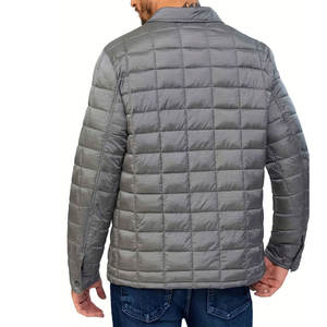 <b>Men's</b> Slim Fit Puffer <b>Jacket</b> Hot <b>Sale</b> <b>Lightweight</b> Stylish Letterman Design Embroidered Technique Stand Winter Latest Fabric for - Product Image 5
