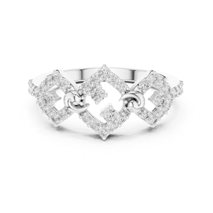 Anillo de Compromiso de Oro Rosa de 14K con Diamante Cultivado en Laboratorio para Mujer |   Anillo de Boda y Fiesta de Lujo Chapado en Oro con Certificado IGI - Product Image 2