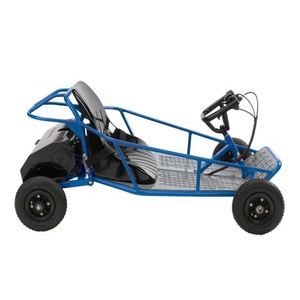 <b>Single</b> Rider Electric Kart Dune <b>Buggy</b> Kids and Teens Ages 8+ Blue - Product Image 1