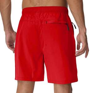 Short de gym pour hommes Vente en gros en vrac OEM tissu uni à séchage rapide impression de logo personnalisé disponible pour les marques de vêtements de sport - Product Image 2