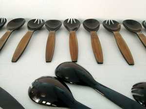 Cucharas de cuerno de estilo animal pulidas directas de la India para bodas y fiestas de Navidad técnica tallada - Product Image 4